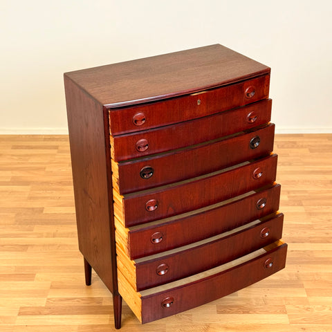 Chest of drawers in teak, Denmark