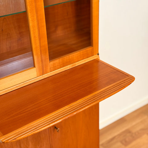 Bookshelf "Undantaget in cherry by Carl Malmsten for Åfors Möbelfabrik AB, 1960s-70s, Sweden