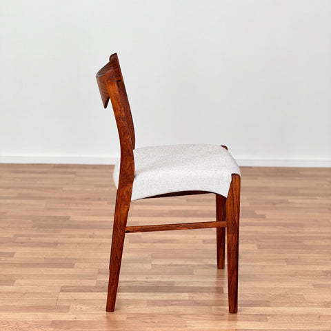Set of 4 dining chairs in rosewood by Glyngøre Stolefabrik, 1950s-60s, Denmark - Beyo Vintage