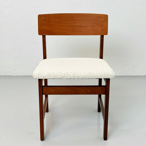 Set of 6 dining chairs in teak, 1950s-60s, Denmark - Beyo Vintage