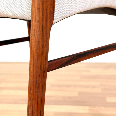 Set of 4 dining chairs in rosewood by Glyngøre Stolefabrik, 1950s-60s, Denmark - Beyo Vintage