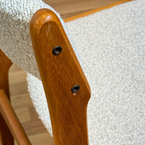 Oak dining chairs by Erik Buch, Set of 4 - Beyo Vintage