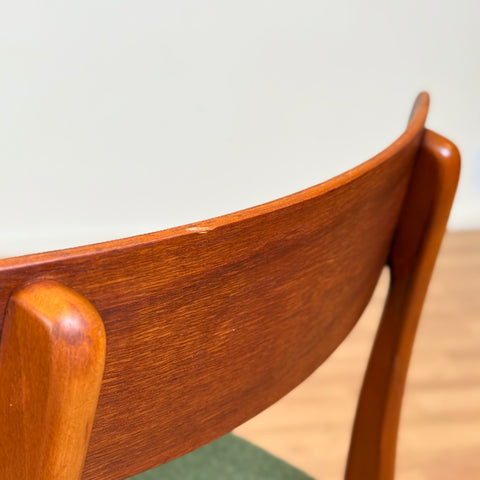 Set of 4 dining chairs in beech & teak by Farstrup, 1950s-60s, Denmark - Beyo Vintage