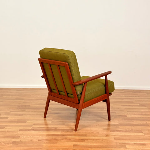 Armchair in solid teak, 1950s-60s, Denmark