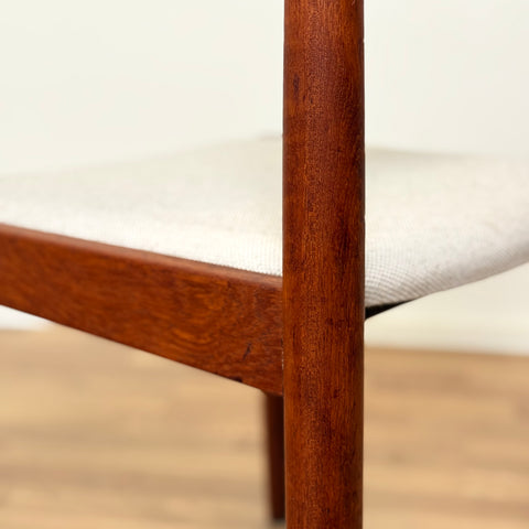 Set of 4 dining chairs in solid teak by Skovmand & Andersen, 1950s-60s, Denmark - Beyo Vintage