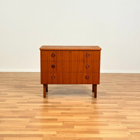 Chest of drawers in teak, 1950s-60s, Sweden