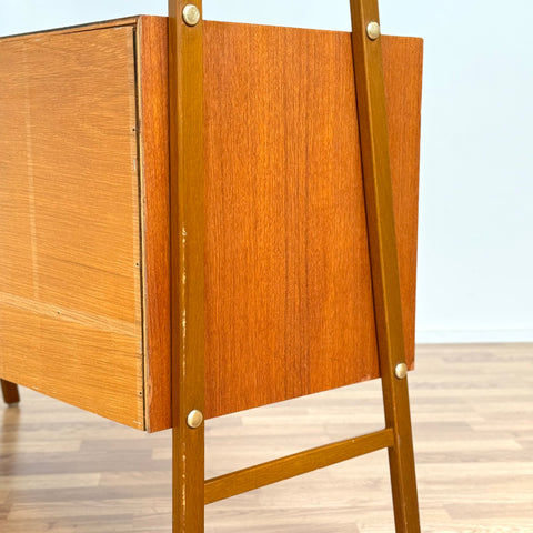 Bookshelf in teak, 1950s-60s, Sweden - Beyo Vintage