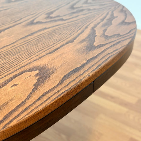 Oval dining table in oak by Farstrup, 1960s-70s, Denmark