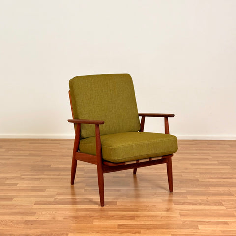 Armchair in solid teak, 1950s-60s, Denmark