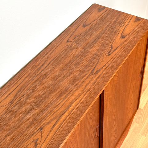 Highboard in teak, 1950s-60s, Denmark - Beyo Vintage