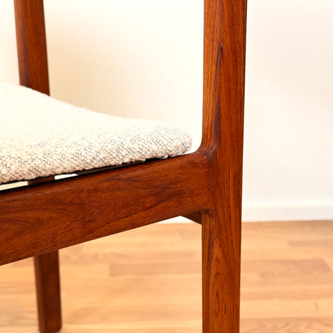 Set of 8 dining chairs in teak by Sorø Stolefabrik, 1950s-60s, Denmark