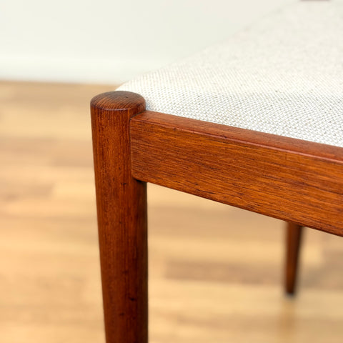 Set of 4 dining chairs in solid teak by Skovmand & Andersen, 1950s-60s, Denmark - Beyo Vintage