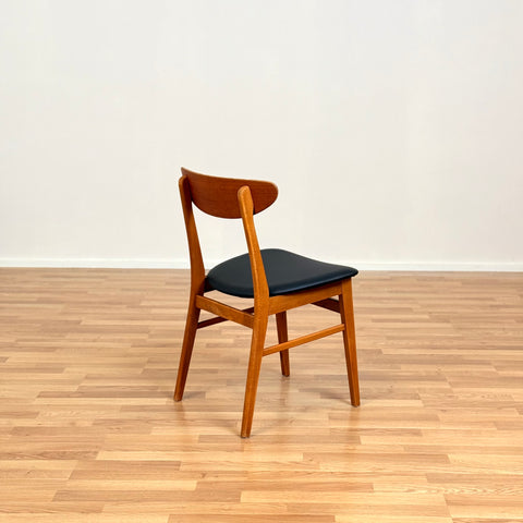 Set of 4 dining chairs, model 210, in teak, by Farstrup, 1950s-60s, Denmark