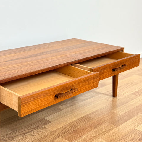 Halltable in teak, 1950s-60s, Sweden - Beyo Vintage