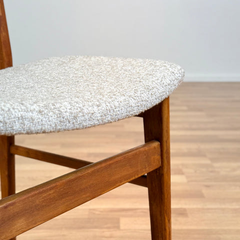 Set of 6 chairs made of teak & beech by Sax 1950s-60s, Denmark - Beyo Vintage