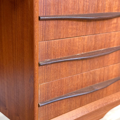 Writing desk in teak, 1950s-60s, Denmark - Beyo Vintage