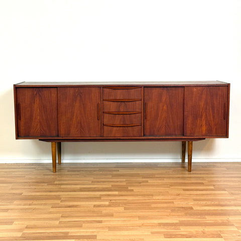 Sideboard in teak, 1950s-60s, Denmark - Beyo Vintage