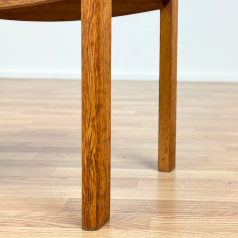 Stool in oak, 1950s-60s - Beyo Vintage