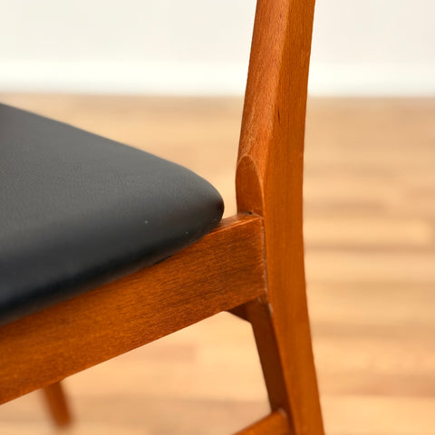 Set of 4 dining chairs, model 210, in teak, by Farstrup, 1950s-60s, Denmark