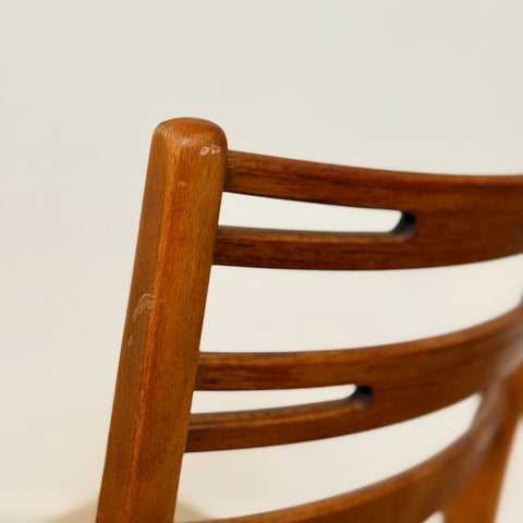 Set of 6 dining chairs 'model 219' in teak and beech by Farstrup, 1950s-60s, Denmark - Beyo Vintage