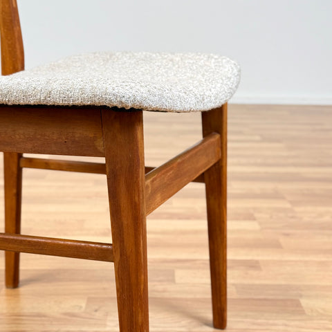 Set of 6 chairs made of teak & beech by Sax 1950s-60s, Denmark - Beyo Vintage