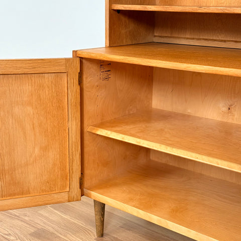 Bookshelf in oak by Troeds, model 'Domimonte', designed by Nils Jonsson, 1960s-70s, Sweden
