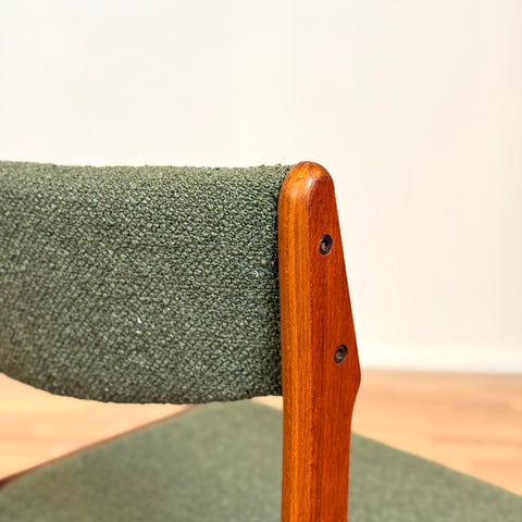 Set of 4 dining chairs in teak, by Erik Buch for Nova Stolefabrik, 1950s-60s, Denmark