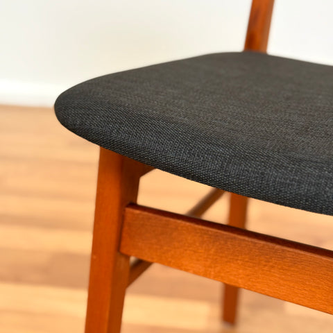 Set of 4 dining chairs in teak & beech by Findahl, 1950s-60s, Denmark