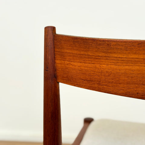 Set of 4 dining chairs in solid teak by Skovmand & Andersen, 1950s-60s, Denmark - Beyo Vintage