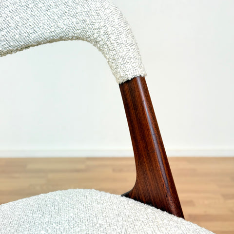 Set of 8 dining chairs "Sonja Chair" in teak by Johannes Andersen for Vamo, 1950s-60s, Denmark - Beyo Vintage