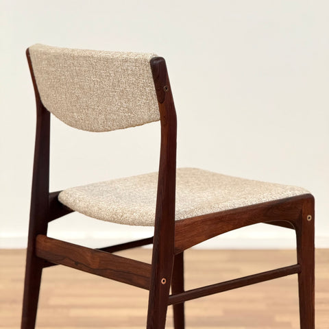 Set of 6 chairs in solid wood, 1950s-60s, Denmark - Beyo Vintage