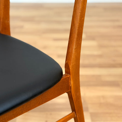 Set of 4 dining chairs, model 210, in teak, by Farstrup, 1950s-60s, Denmark