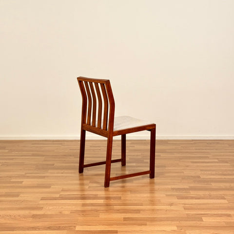 Set of 4 dining chairs in teak by Steen Eiler Rasmussen, 1950s-60s, Denmark - Beyo Vintage