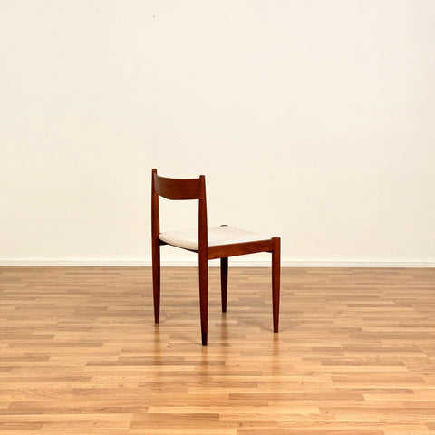 Set of 4 dining chairs in solid teak by Skovmand & Andersen, 1950s-60s, Denmark - Beyo Vintage