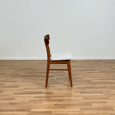 Single chair made of teak and beech by Findahl möbelfabrik, 1950s-60s, Denmark - Beyo Vintage