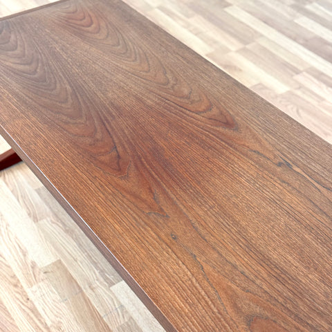 PRICE Coffee table with double top surface in teak, 1950s-60s, Denmark - Beyo Vintage
