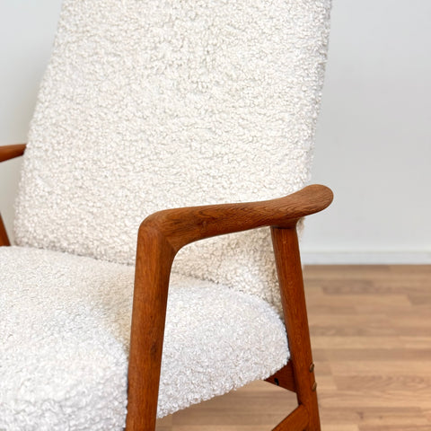 PRICE Armchair in teak by Alf Svensson, 1950s-60s, Sweden - Beyo Vintage