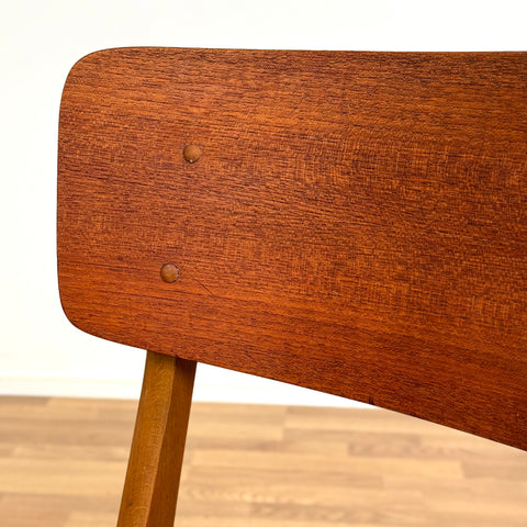 Set of 6 chairs made of teak & beech, 1950s-60s, Denmark - Beyo Vintage