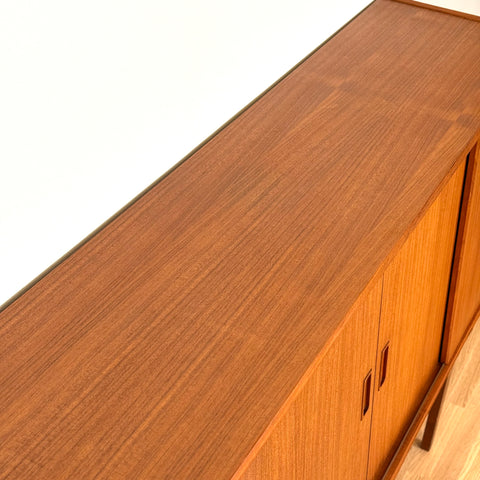 Highboard in teak by P. Westergaard Møbelfabrik, 1950s-60s, Denmark - Beyo Vintage