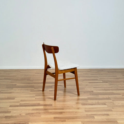 Single chair made of teak and beech by Findahl möbelfabrik, 1950s-60s, Denmark - Beyo Vintage