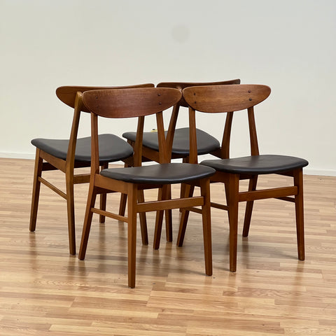Farstrup, model 210, set of 4 dining chairs - Beyo Vintage