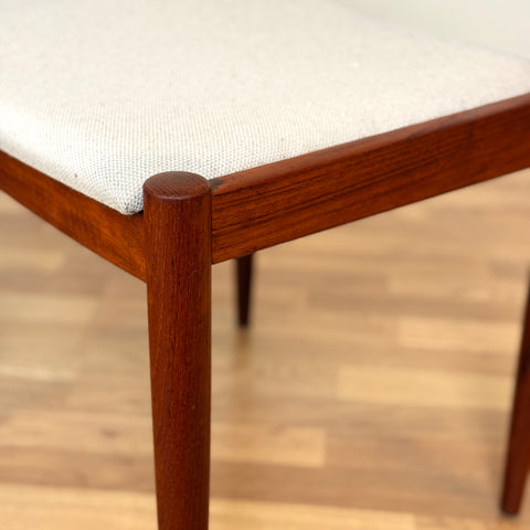Set of 4 dining chairs in solid teak by Skovmand & Andersen, 1950s-60s, Denmark - Beyo Vintage