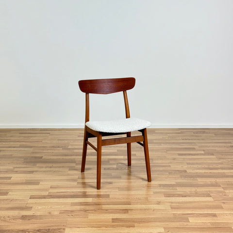 Single chair made of teak and beech by Findahl möbelfabrik, 1950s-60s, Denmark - Beyo Vintage
