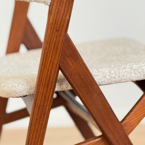 Single chair made of walnut, 1950s-60s, Denmark - Beyo Vintage