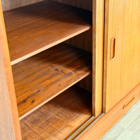 Highboard in teak by P. Westergaard Møbelfabrik, 1950s-60s, Denmark - Beyo Vintage