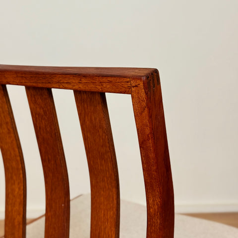 Set of 4 dining chairs in teak by Steen Eiler Rasmussen, 1950s-60s, Denmark - Beyo Vintage