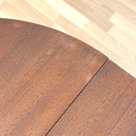 Dining table with 3 extensions in mahogany, "Arne Vodder style", 1950s-60s, Denmark