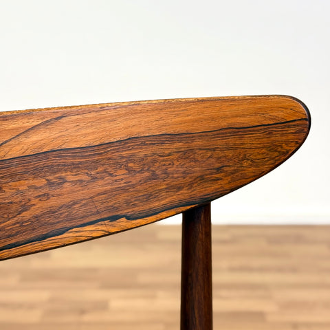 Set of 4 chairs made of Santos rosewood by EW Bach for AS Skovby Møbelfabrik, 1950s-60s, Denmark - Beyo Vintage