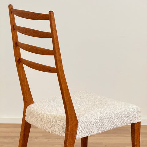 Set of 4 dining chairs in solid oak - Beyo Vintage