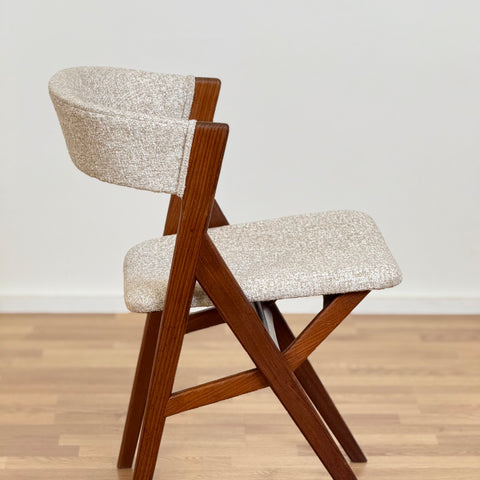 Single chair made of walnut, 1950s-60s, Denmark - Beyo Vintage